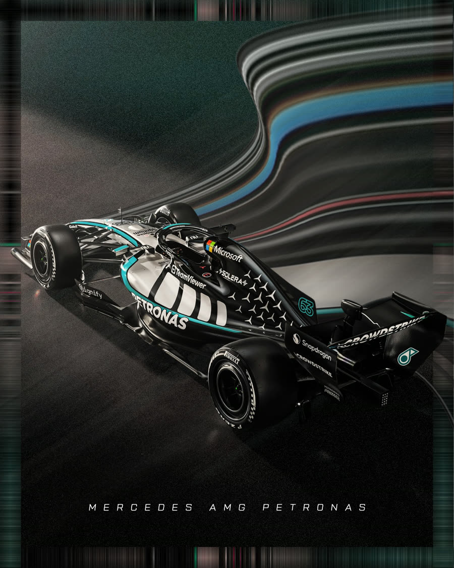 Mercedes-AMG Petronas F1 poster